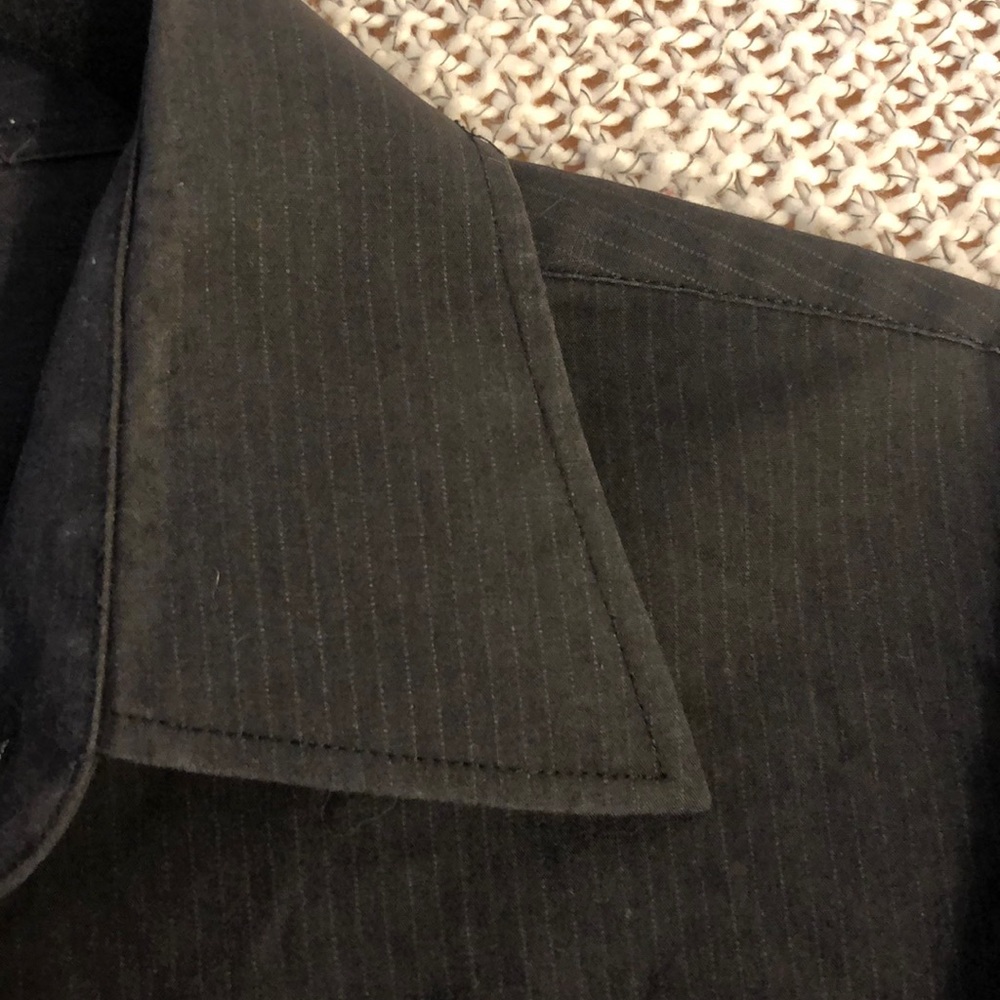 Eighth Avenue Black Button Down Shirt - Picture 4 of 5